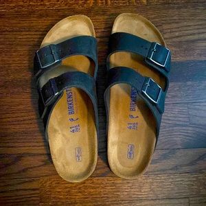 Black Birkenstock sandels